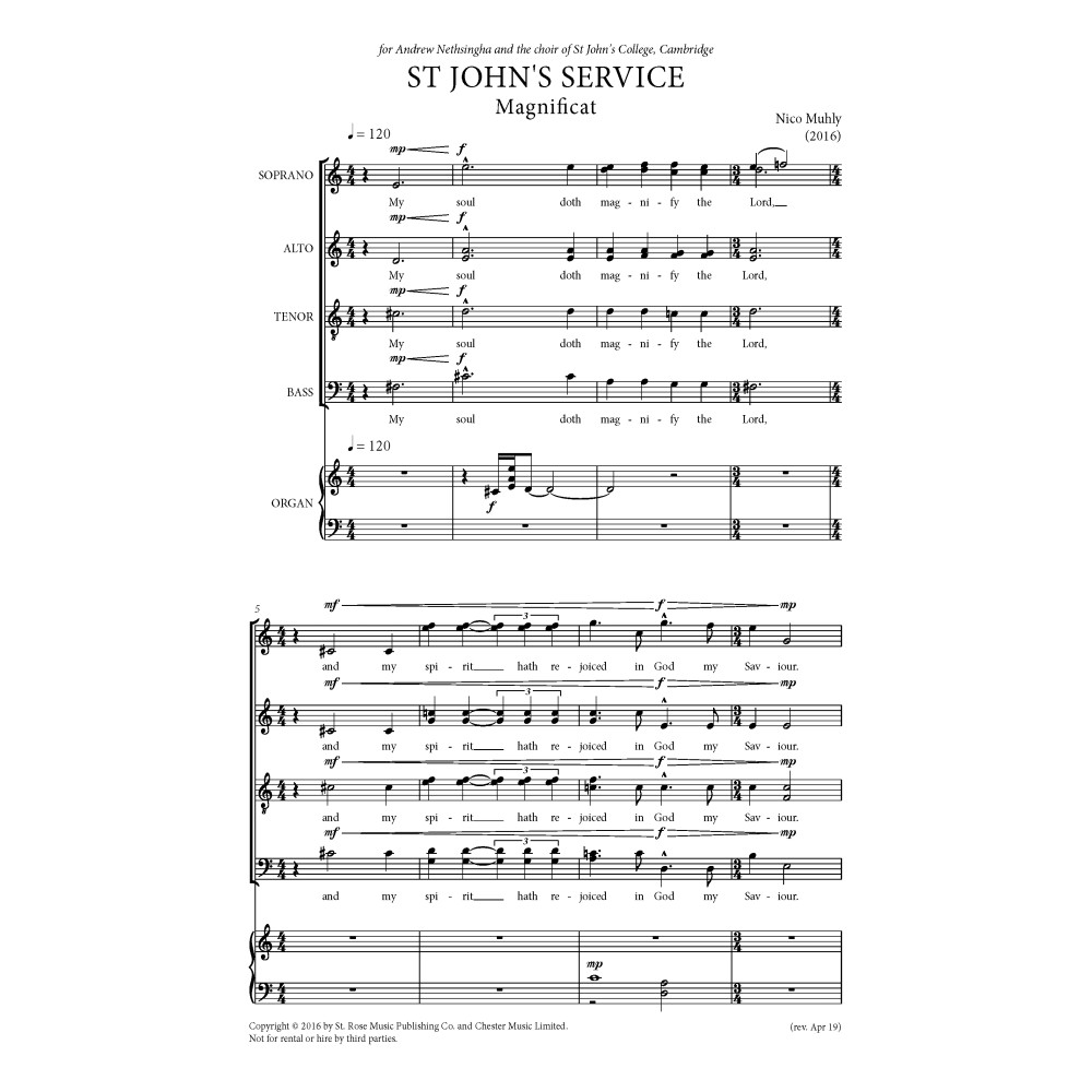 Third Service (Magnificat and Nunc Dimittis)