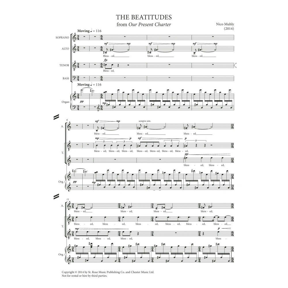 The Beatitudes (from Our Present Charter)
