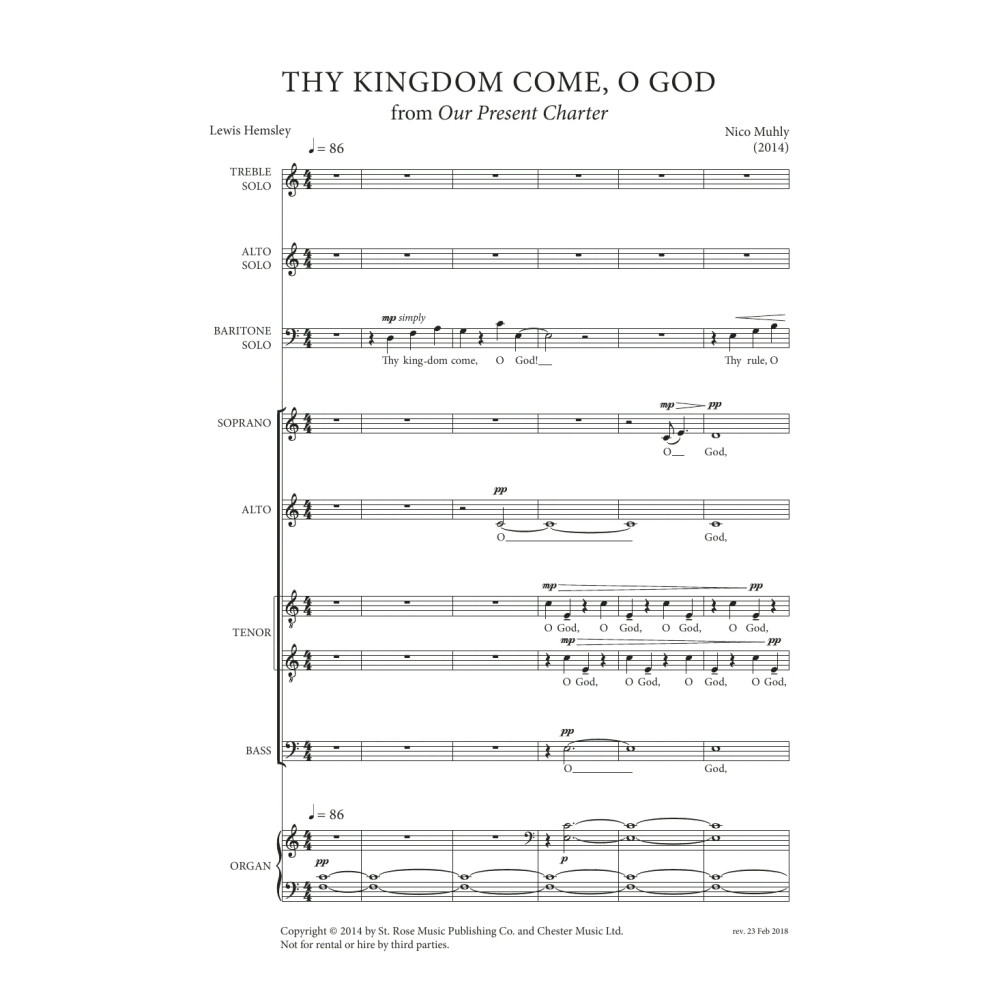 Thy Kingdom Come, O God