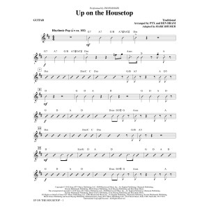 Up on the Housetop - Guitar