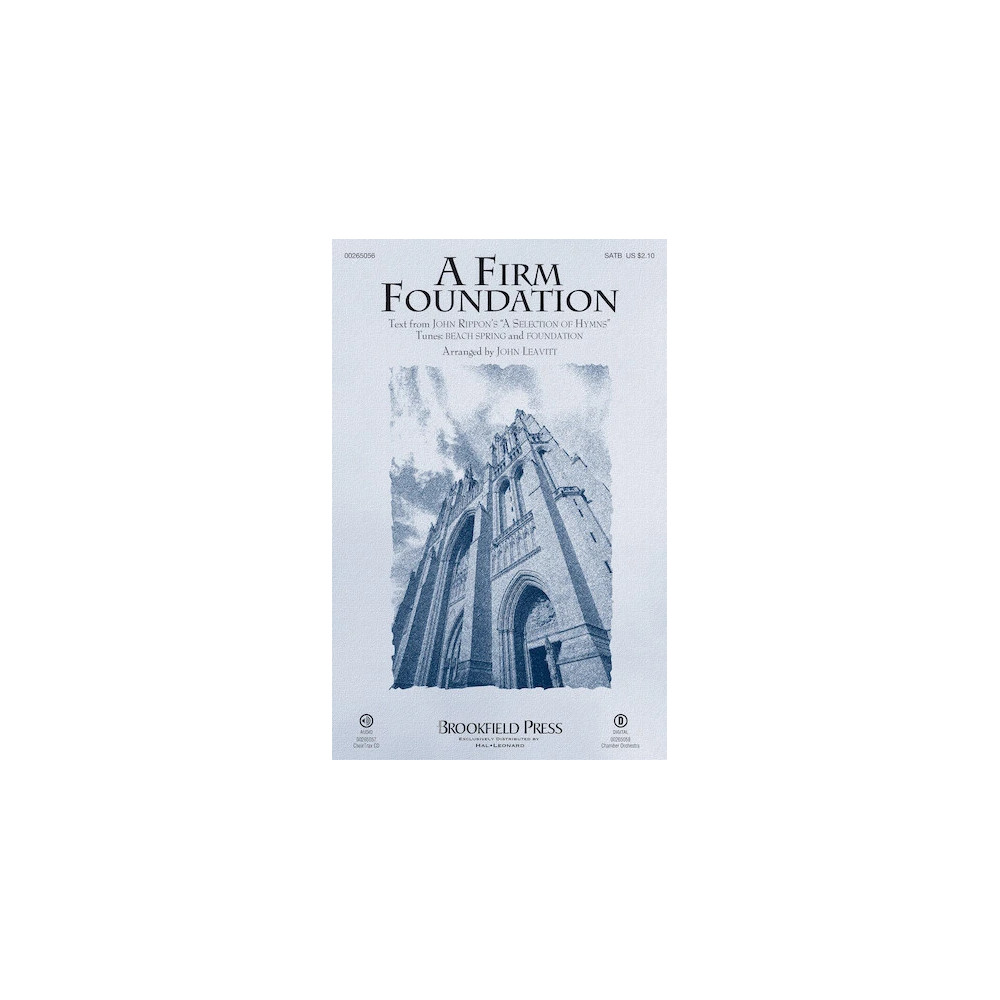 A Firm Foundation - Flute 1