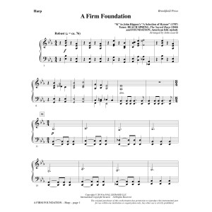 A Firm Foundation - Harp