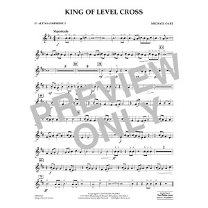 King of Level Cross - Eb Alto Saxophone 2