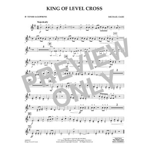King of Level Cross - Bb Tenor Saxophone