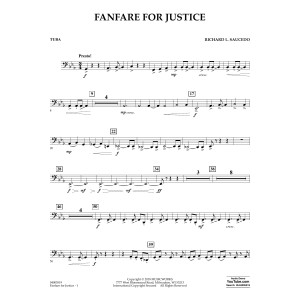 Fanfare for Justice - Tuba