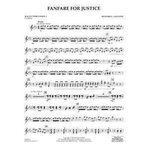 Fanfare for Justice - Mallet Percussion 2