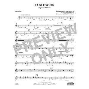 Eagle Song - Bb Clarinet 1