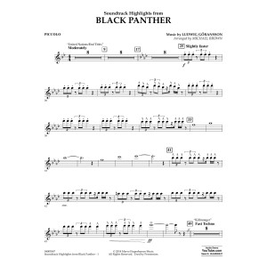 Soundtrack Highlights from Black Panther - Piccolo