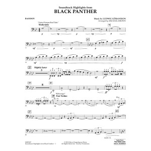 Soundtrack Highlights from Black Panther - Bassoon