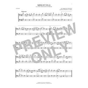 Minuet In G Major, BWV Anh. 114
