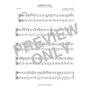 Minuet In G Major, BWV Anh. 114