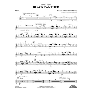 Music from "Black Panther" - Oboe