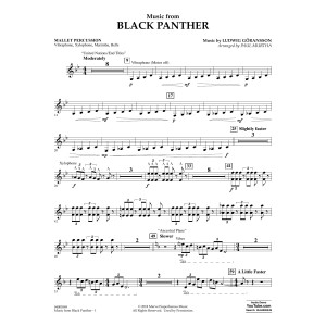Music from "Black Panther" - Mallet Percussion