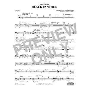 Music from "Black Panther" - Timpani
