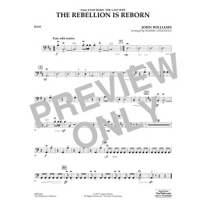 The Rebellion Is Reborn (from Star Wars: The Last Jedi) - String Bass