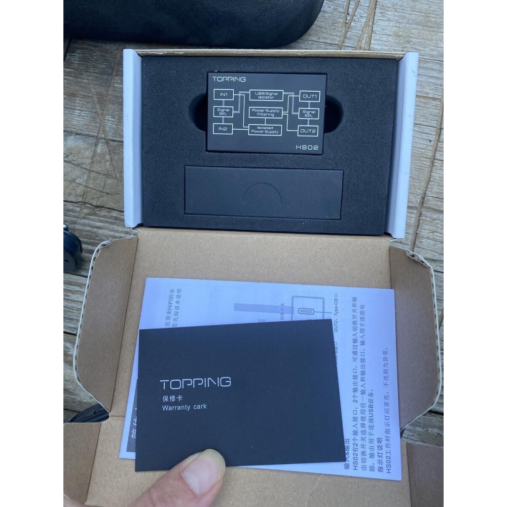 Toppinng HS02 - isolateur audio USB 2.0