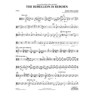 The Rebellion Is Reborn (from Star Wars: The Last Jedi) - Viola