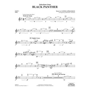 Selections from Black Panther - Pt.1 - Flute