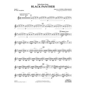 Selections from Black Panther - Pt.3 - Bb Tenor Saxophone