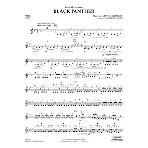 Selections from Black Panther - Pt.3 - Violin