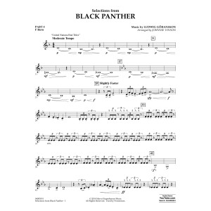 Selections from Black Panther - Pt.4 - F Horn
