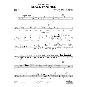 Selections from Black Panther - Pt.4 - Cello