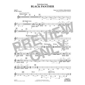 Selections from Black Panther - Pt.5 - Bb Bass Clarinet