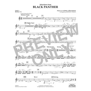 Selections from Black Panther - Pt.5 - Baritone T.C.