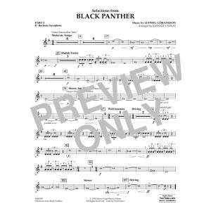 Selections from Black Panther - Pt.5 - Eb Baritone Saxophone