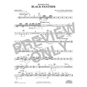 Selections from Black Panther - Percussion 2
