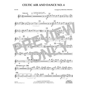 Celtic Air and Dance No. 4 - Flute