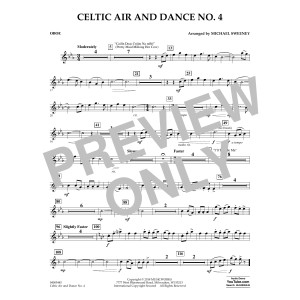 Celtic Air and Dance No. 4 - Oboe