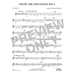 Celtic Air and Dance No. 4 - Bb Clarinet 2