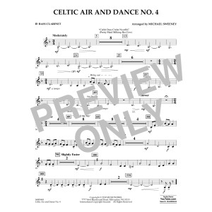 Celtic Air and Dance No. 4 - Bb Bass Clarinet