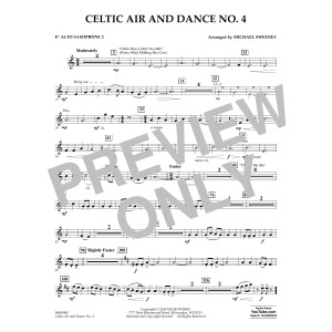 Celtic Air and Dance No. 4 - Eb Alto Saxophone 2