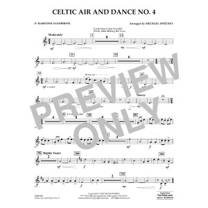 Celtic Air and Dance No. 4 - Eb Baritone Saxophone