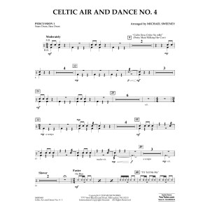 Celtic Air and Dance No. 4 - Percussion 1