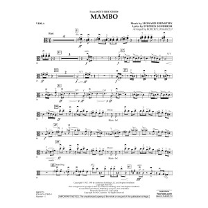 Mambo (from West Side Story) - Viola