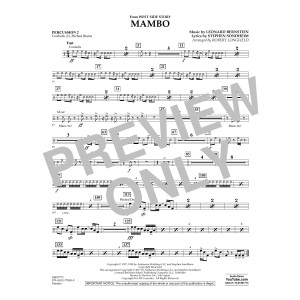 Mambo (from West Side Story) - Percussion 2