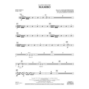 Mambo (from West Side Story) - Percussion 3
