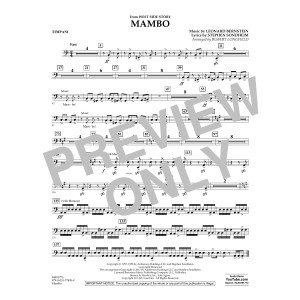 Mambo (from West Side Story) - Timpani