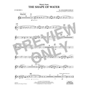 Music from The Shape of Water - Bb Trumpet 1
