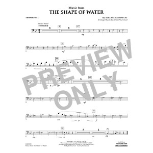 Music from The Shape of Water - Trombone 2