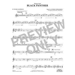 Themes from Black Panther - Bb Tenor Saxophone