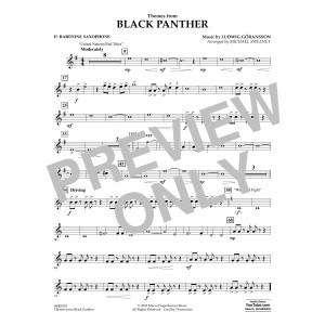 Themes from Black Panther - Eb Baritone Saxophone