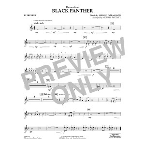Themes from Black Panther - Bb Trumpet 1