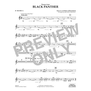 Themes from Black Panther - Bb Trumpet 2