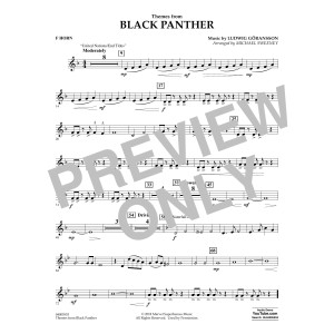 Themes from Black Panther - F Horn