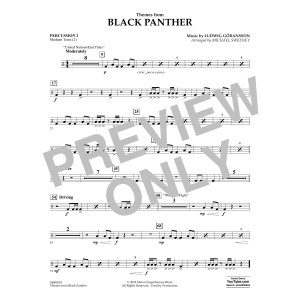 Themes from Black Panther - Percussion 2