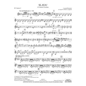 Slava! - Bb Clarinet 2